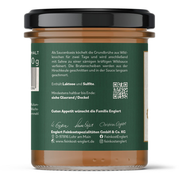 Preview: Venison Roast in Cream Sauce 320 g